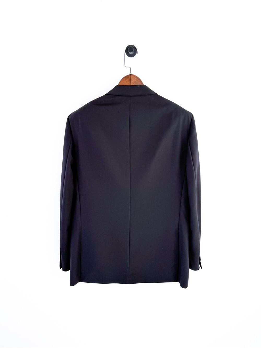NWT New Caruso Men's Italian Wool Silk Suit Midnight Navy Blue Elisir 44R - Picture 13 of 15